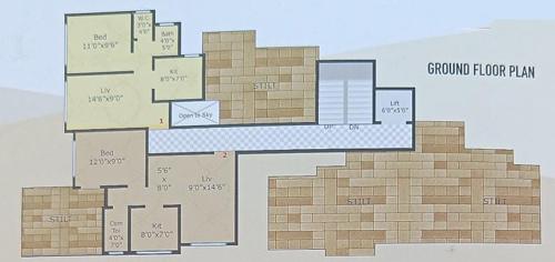  shree-samarth-krupa-apartment Shree Samarth Krupa Apartment Cluster Plan for ground Floor