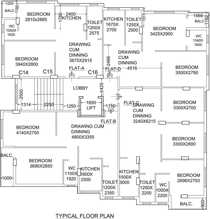  umang vihar 1 Cluster Plan