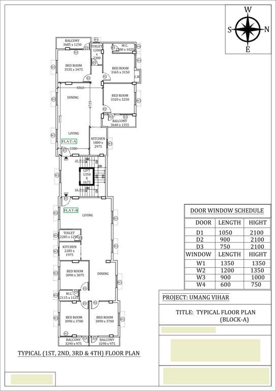  umang vihar 2 Cluster Plan
