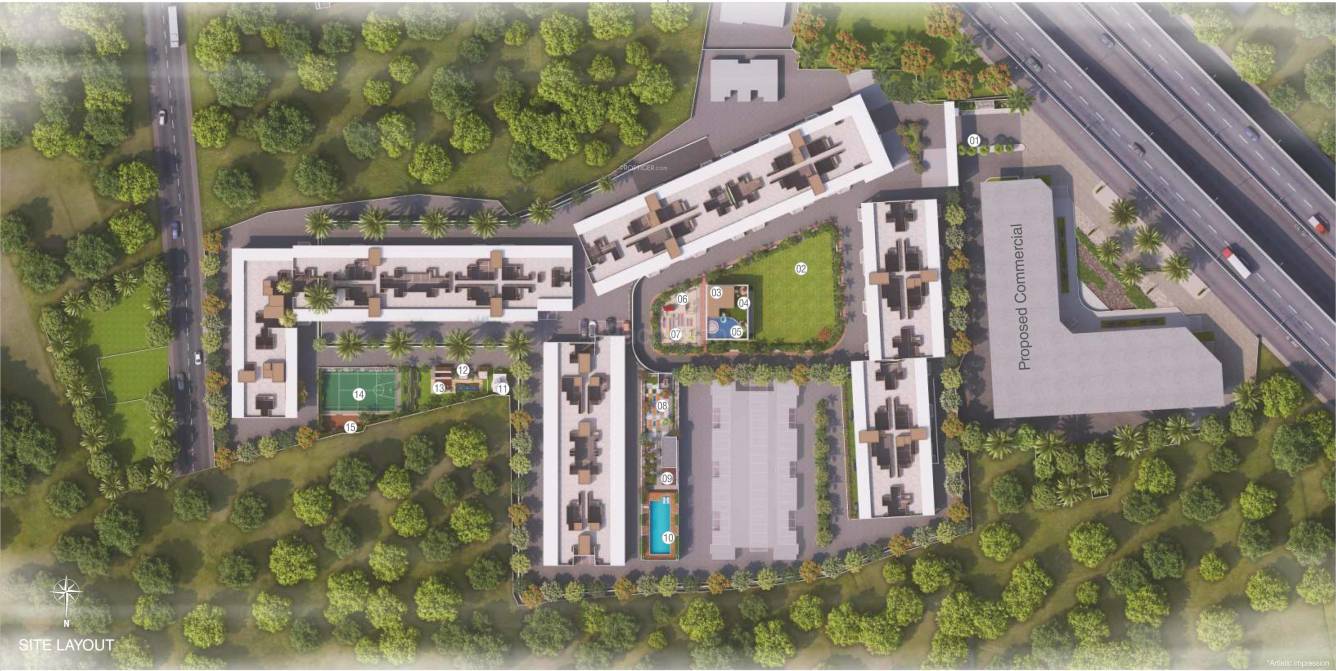  signature park Master Plan