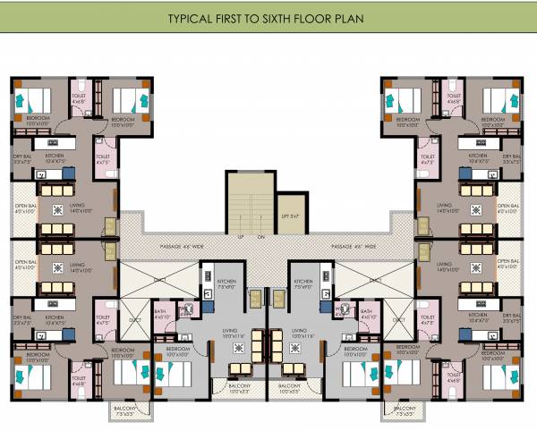  rajyog Rajyog Cluster Plan