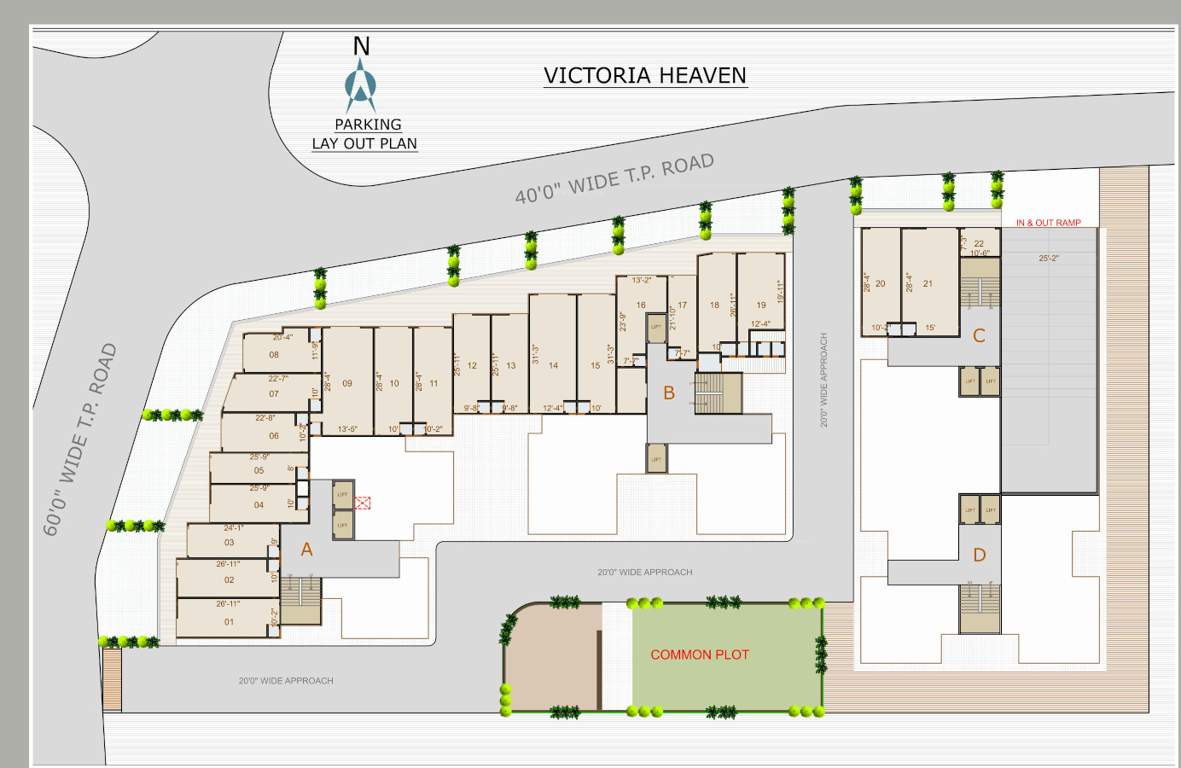  victoria heaven Layout Plan