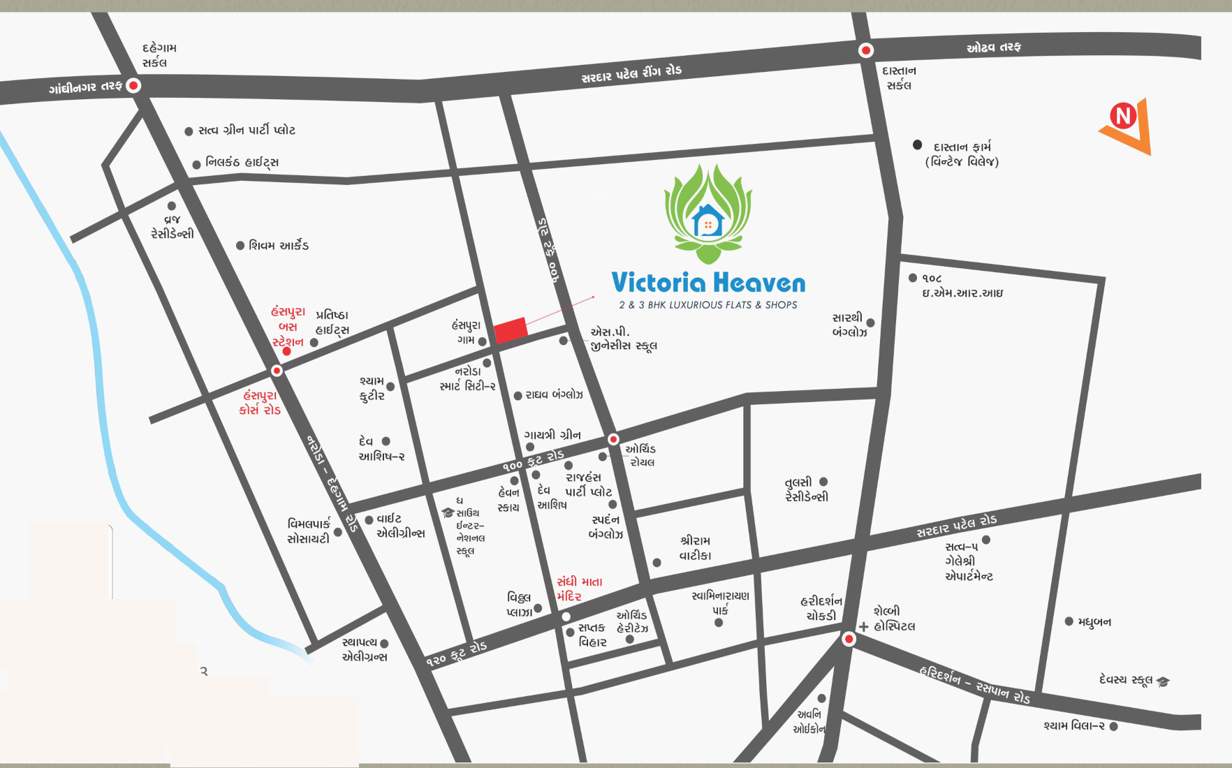 victoria heaven Location Plan