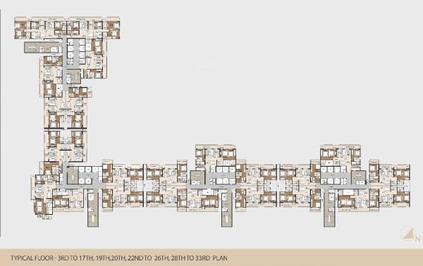  one-midtown 1 Cluster Plan
