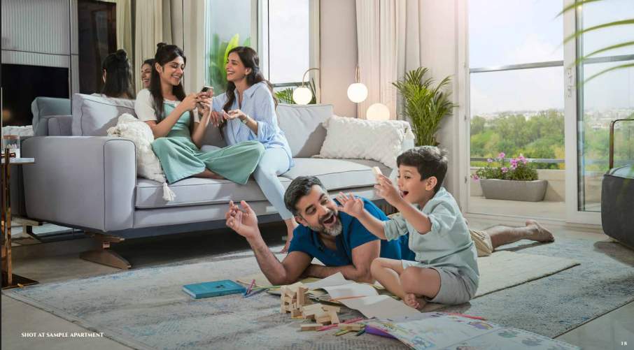  one midtown Living Area