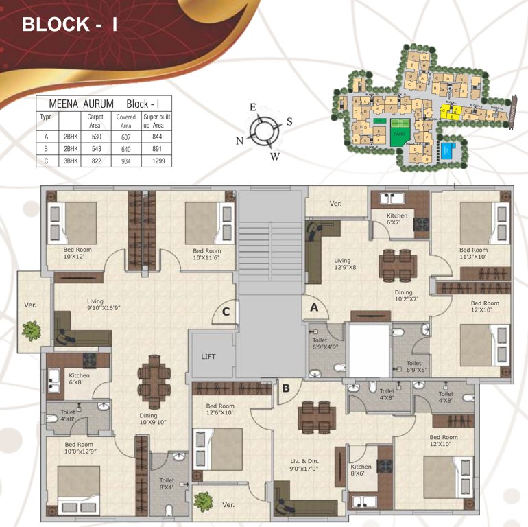 meena aurum phase 2 Cluster Plan