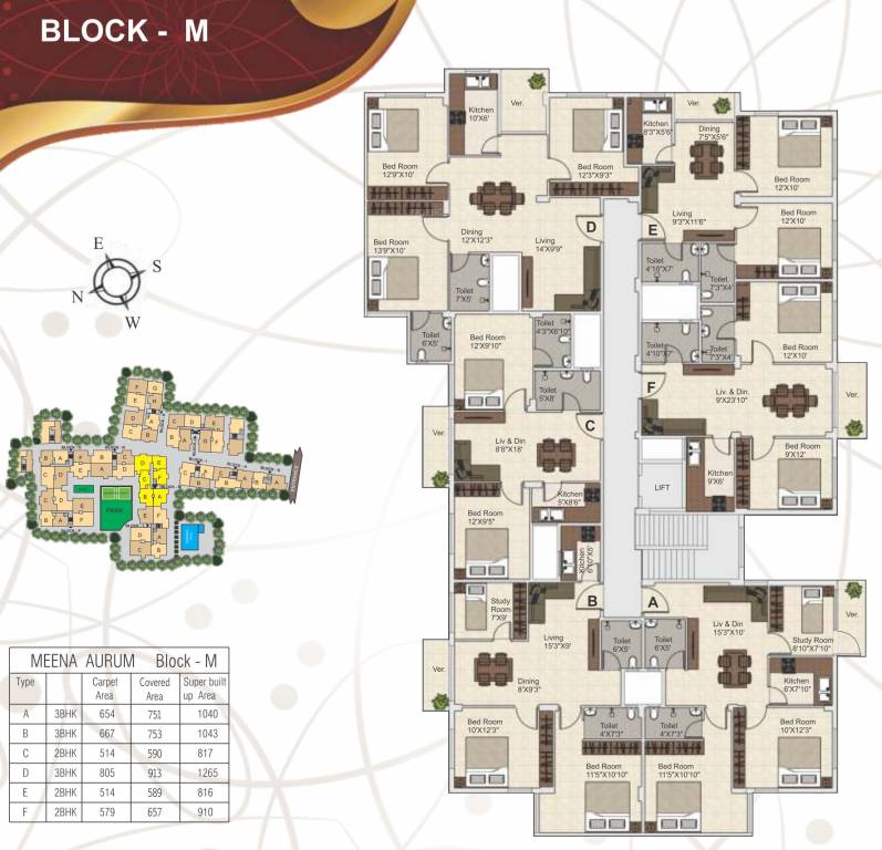  meena aurum phase 2 Cluster Plan