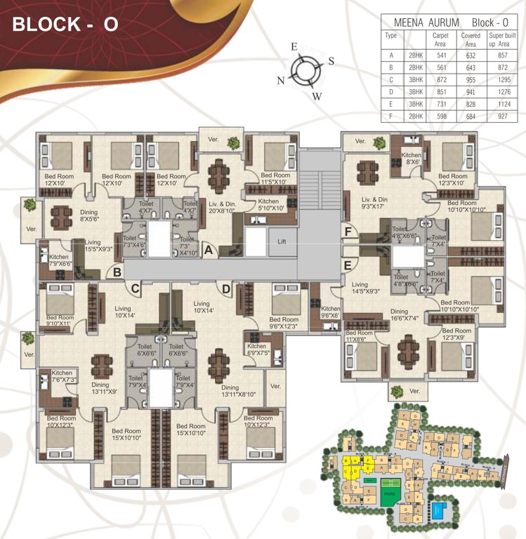  meena aurum phase 2 Cluster Plan