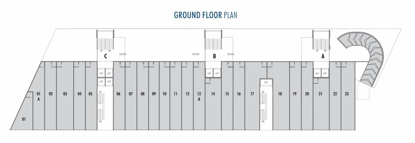  atmosphere Cluster Plan for ground Floor