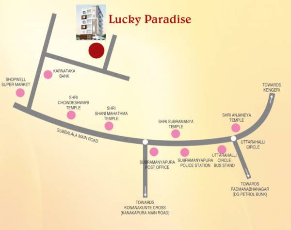  paradise Location Plan
