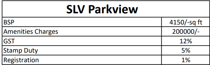 park-view Subvention Scheme Payment Plan