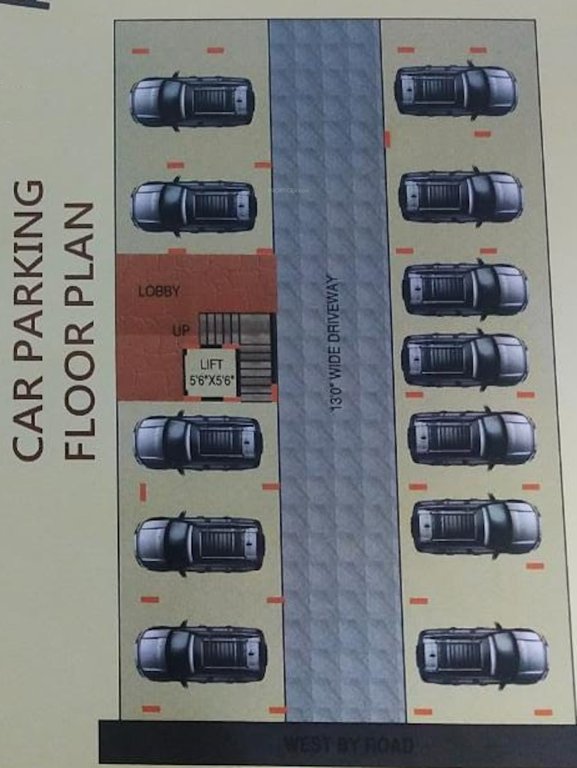  dwaraka Dwaraka Cluster Plan For Ground Floor