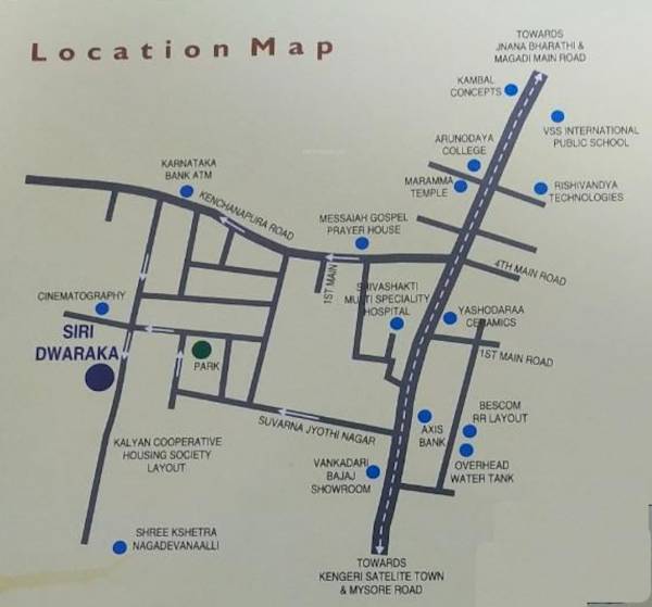  dwaraka Location Plan