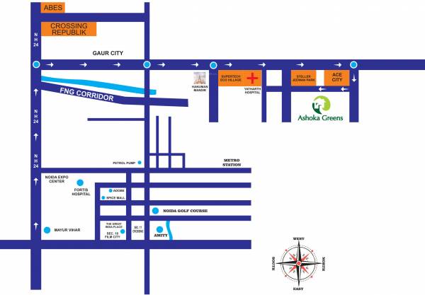 ashoka-greens Location Plan
