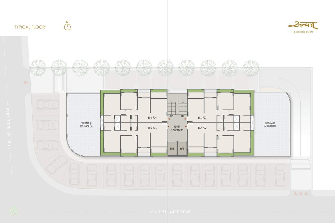  satvam Satvam Cluster Plan