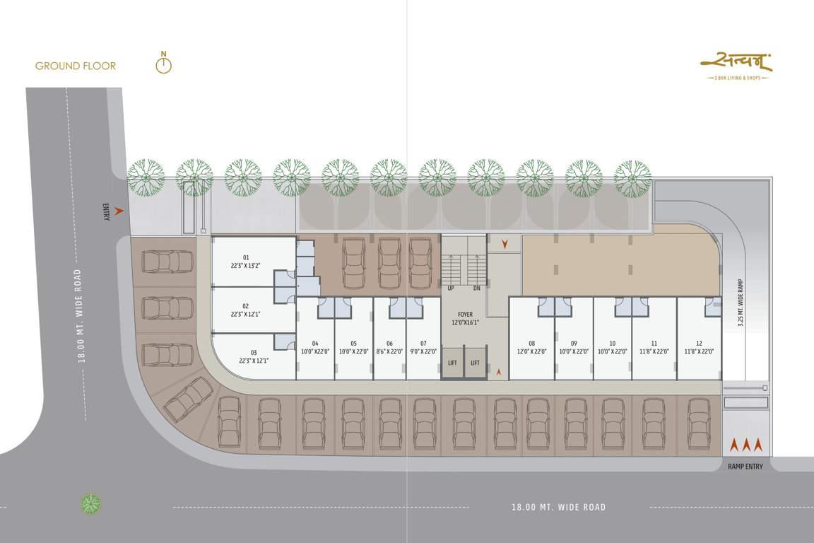  satvam Satvam Cluster Plan