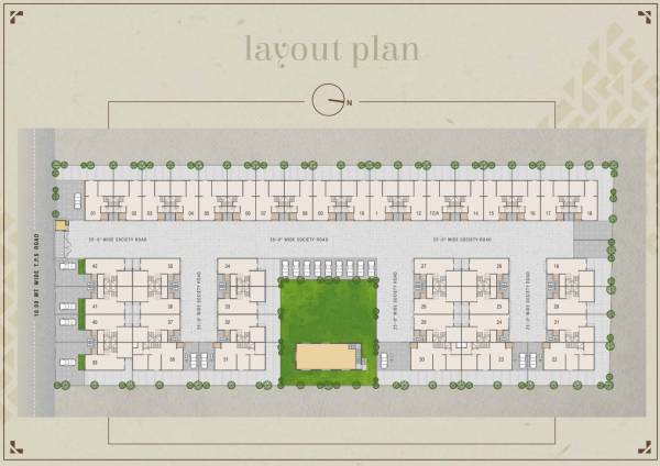  villa Layout Plan