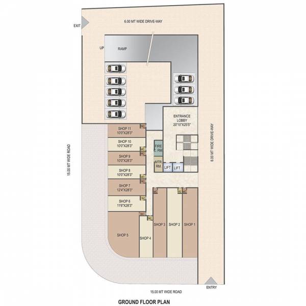  casa Elite Casa Cluster Plan