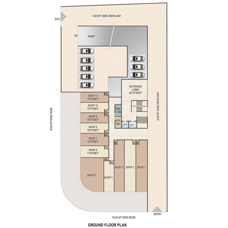  casa Elite Casa Cluster Plan