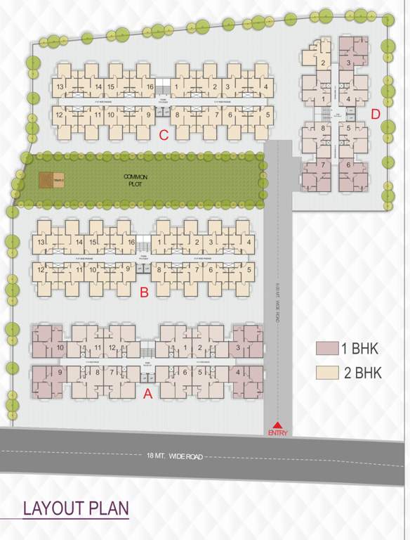  raj apartment Layout Plan