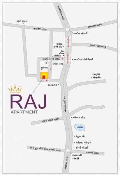  raj-apartment Location Plan