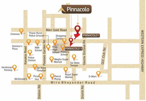  pinnacolo Location Plan