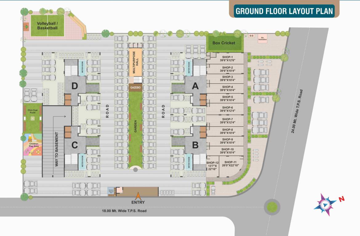  air Block A Cluster Plan
