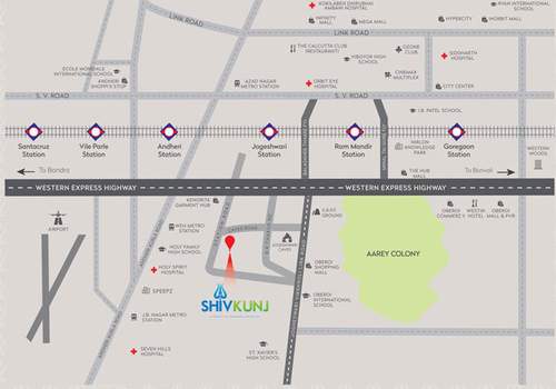  shivkunj Location Plan
