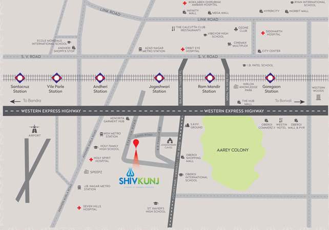  shivkunj Location Plan