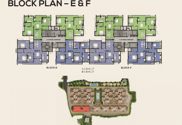  tvs-emerald-peninsula Block 5 Cluster Plan