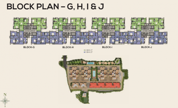 tvs-emerald-peninsula Block 7 Cluster Plan