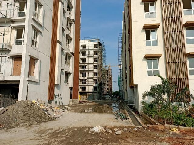  tvs emerald peninsula Block 1 Construction Status Oct 23