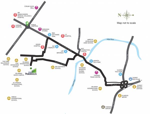  peninsula Location Plan