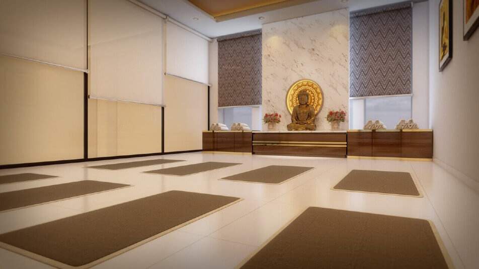  tvs emerald peninsula Yoga/ Meditation Area