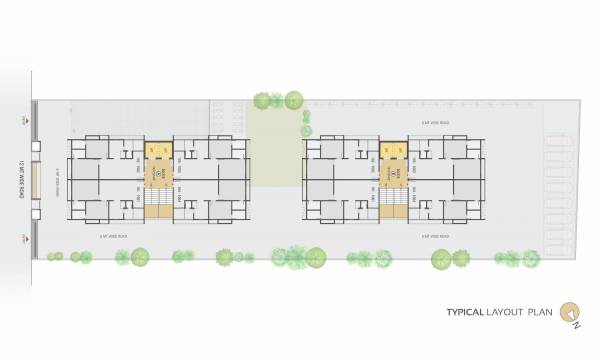  solitaire-vista Block A Cluster Plan