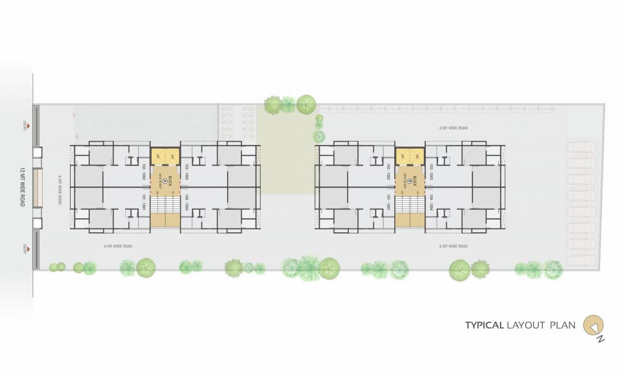  solitaire vista Block A Cluster Plan