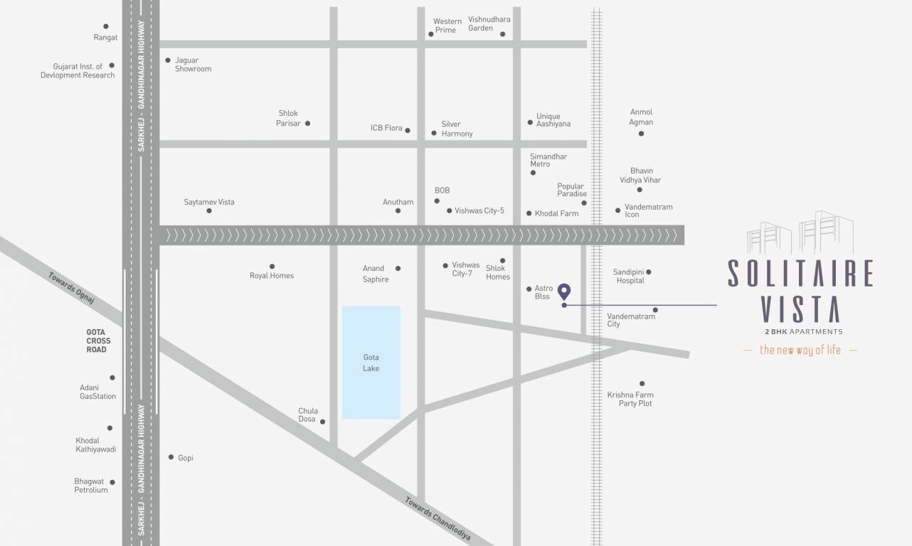  solitaire vista Location Plan