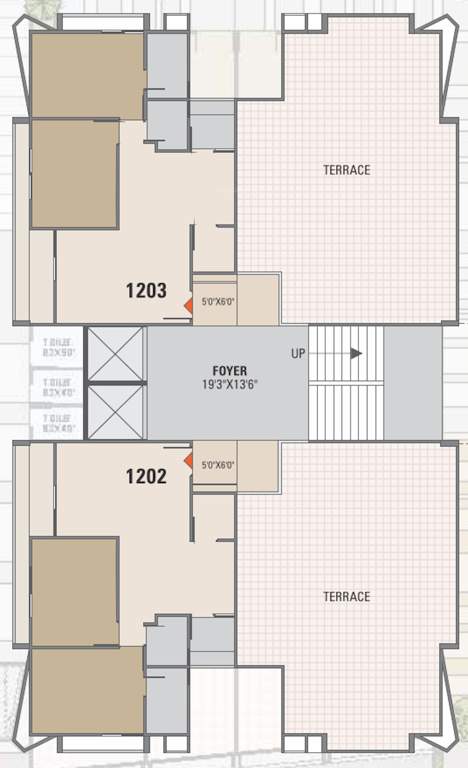  tilak arise Tilak Arise Cluster Plan For 12th Floor