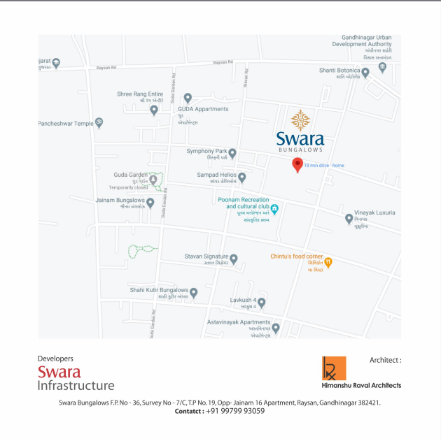  bungalows Location Plan