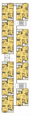  code-name-new-porur Tower G Cluster Plan For Typical Floor Plan