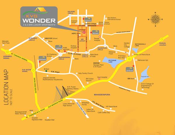  wonder Location Plan