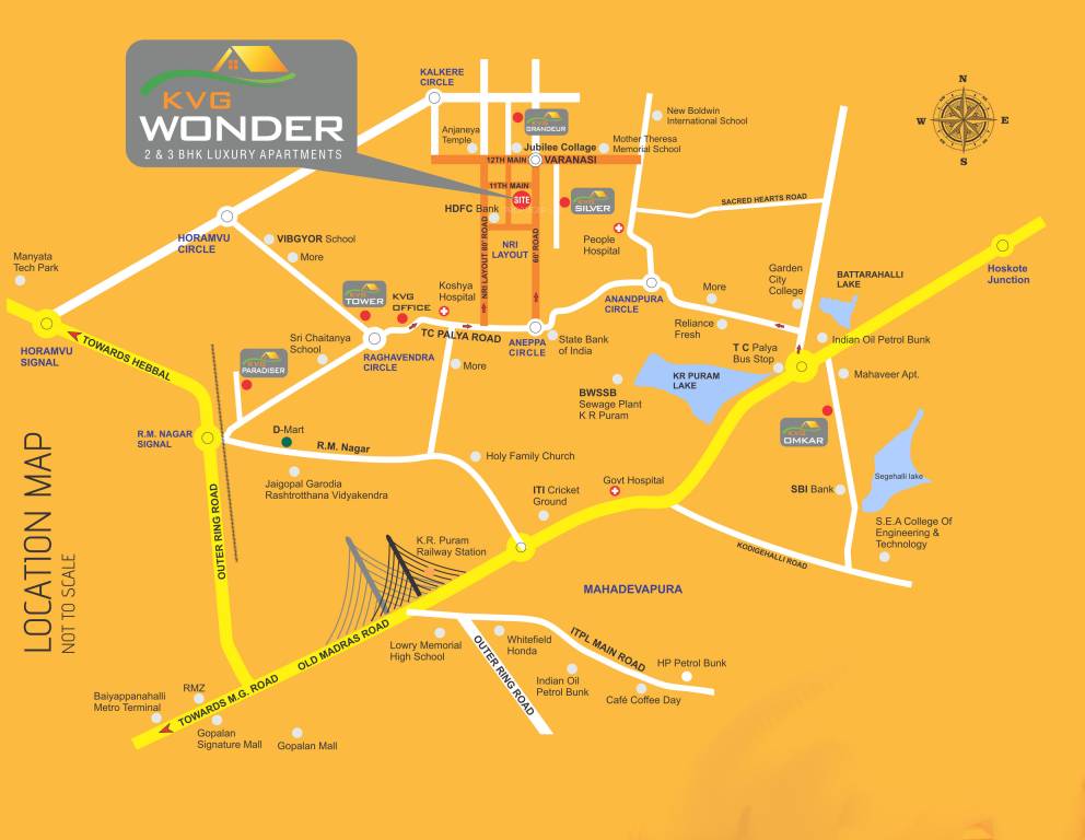  wonder Location Plan