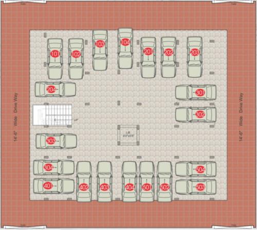  srinivasa-nilayam Srinivasa Nilayam Stilt Cluster Plan