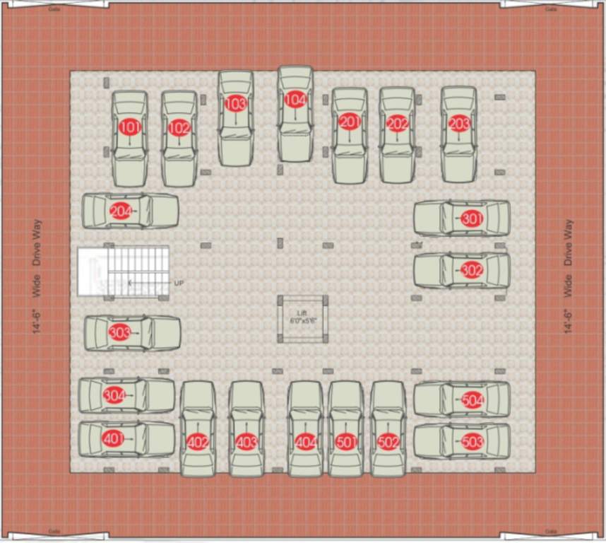  srinivasa nilayam Srinivasa Nilayam Stilt Cluster Plan