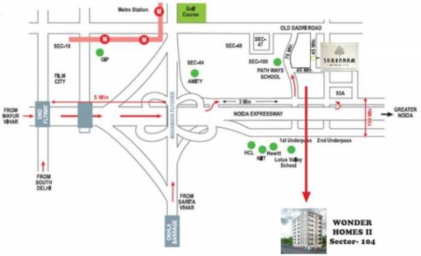 Location Plan wonder-homes-ii Location Plan