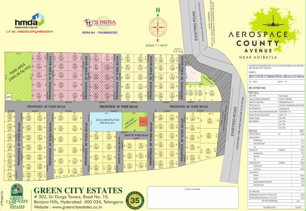  aerospace-county-avenue Layout Plan