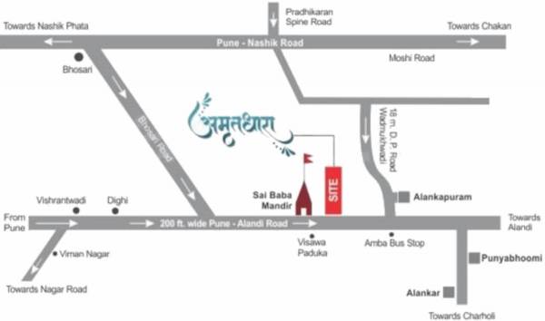  amrutdhara-a-building Location Plan