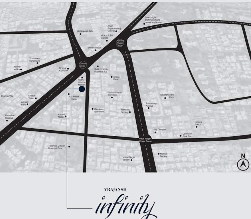  infinity Location Plan