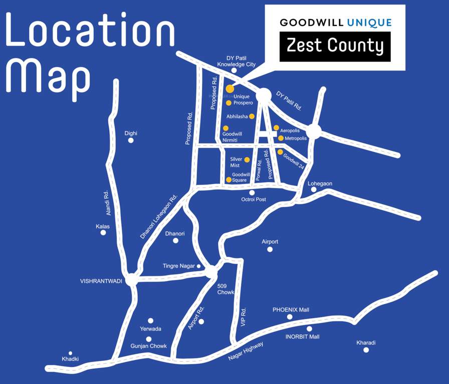  goodwill unique zest county phase 2 Location Plan
