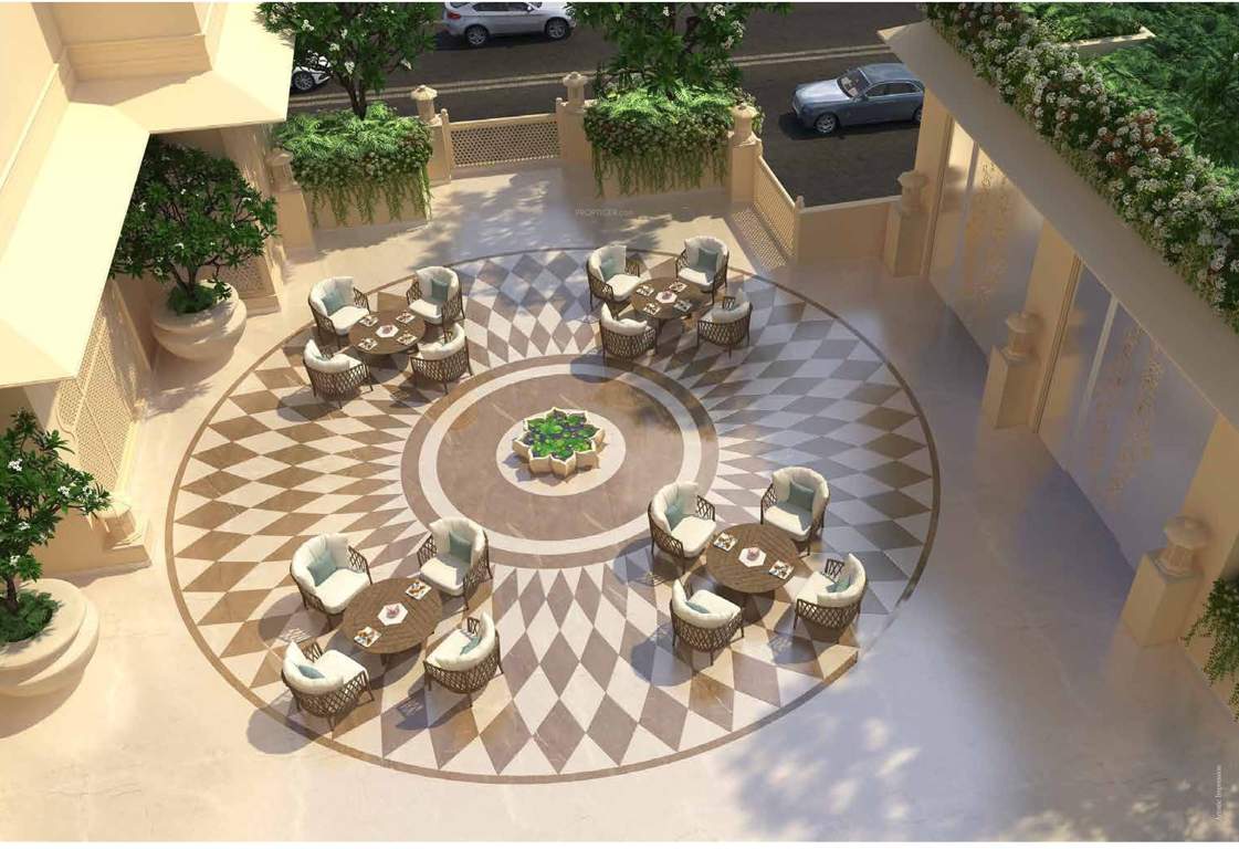  raaj vilas Aggregate area of recreational Open Space